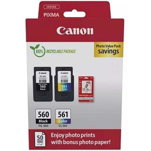 Canon Ink Blækpatron Pg-560 + Cl-561