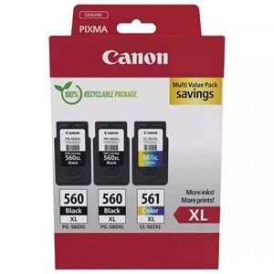 Canon Ink Blækpatron Pg-560xl + Cl-561xl