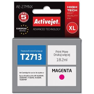 Activejet AE-27MNX blæk (erstatning for Epson 27XL T2713; Supreme; 18 ml; rød)