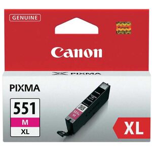 Canon Cli-551xl M Blækpatron, Rød, 11 Ml