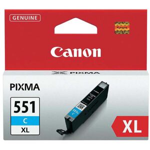 Canon Cli-551xl C Blækpatron, Blå, 11 Ml