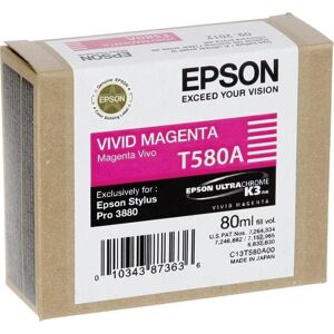 Epson T580a (C13t580a00) Blækpatron, Magenta