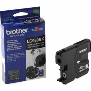 Brother Lc980bk Blækpatron, Sort, 300s