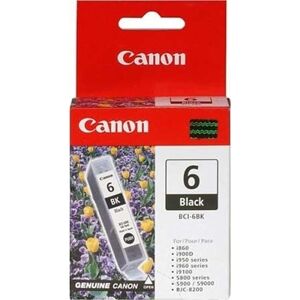 Canon Bci-6bk Blækpatron, Sort, 280s