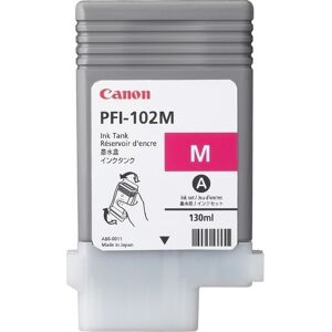 Canon Pfi-102m Blækpatron, Rød, 130 Ml