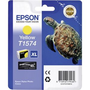 Epson Nr.T1574/c13t15744010 Blækpatron, Gul, 26ml