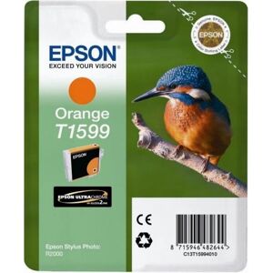 Epson T1599 Blækpatron, Orange, 17 Ml