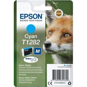 Epson Nr.T1282/c13t12824012 Blækpatron, Blå, 175s