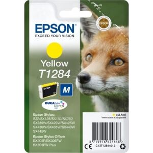 Epson Nr.T1284/c13t12844012 Blækpatron, Gul, 175s