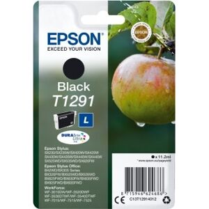 Epson Nr.T1291/c13t12914012 Blækpatron, Sort, 415s