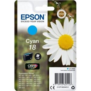 Epson Nr. 18/c13t18024012 Blækpatron, Blå, 180s