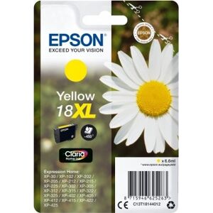 Epson 18xl Blækpatron, Gul, 450 S.