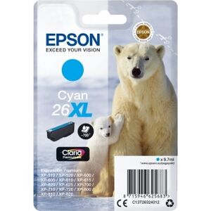 Epson T2632 Xl Blækpatron, 700s, Blå