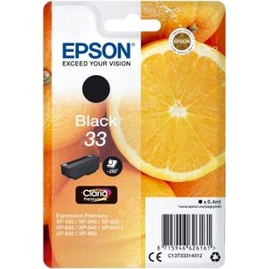 Epson 33 Blækpatron, Sort