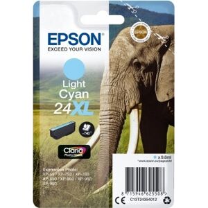 Epson Nr.T2435/c13t24354022 Blækpatron, Lyseblå