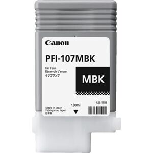 Canon Pfi-107 Blækpatron, Mat Sort, 130 Ml.