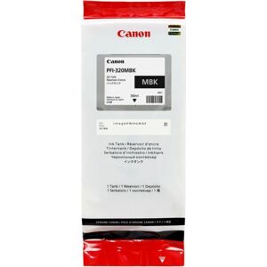 Canon Pfi-320 Mbk Blækpatron, Mat Sort, 300 Ml.