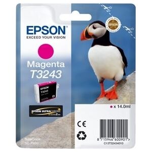 Epson T3243 Blækpatron, Magenta, 14 Ml