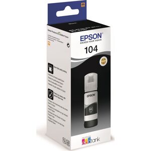 Epson T104 Ecotank Blækpatron, Sort