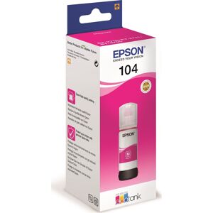 Epson T104 Ecotank Blækpatron, Magenta.