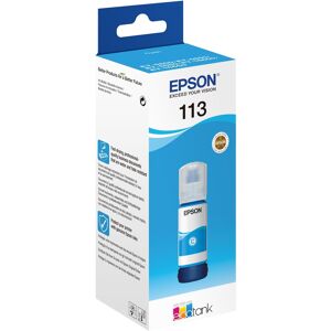 Epson 113 Ecotank Blækflaske, Pigmenteret Cyan