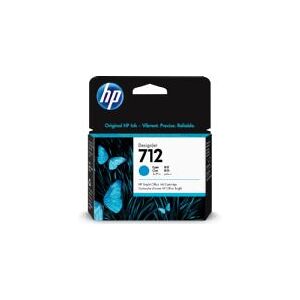 HP 712 - 29 ml - cyan - original - DesignJet - blækpatron - for DesignJet Studio, T210, T230, T250, T630, T650