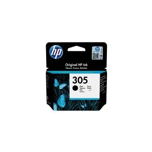 HP 305 - 2 ml - sort - original - blækpatron - for Deskjet 23XX, 27XX, 28XX, 41XX, 42XX  DeskJet Plus 41XX  ENVY 60XX, 64XX  ENVY Pro 64XX