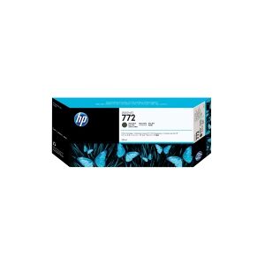 HP 772 - 300 ml - mat sort - original - DesignJet - blækpatron - for DesignJet HD Pro MFP, SD Pro MFP, Z5200 PostScript, Z5400 PostScript ePrinter