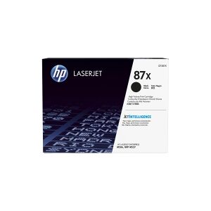 Lasertoner HP CF287X, 18.000 sider, Sort