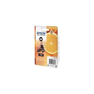 Epson 33XL - 8.1 ml - XL - foto-sort - original - blister - blækpatron - for Expression Home XP-635, 830  Expression Premium XP-530, 540, 630, 635, 6