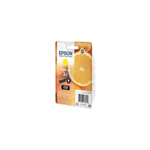 Epson 33 - 4.5 ml - gul - original - blister - blækpatron - for Expression Home XP-635, 830  Expression Premium XP-530, 540, 630, 635, 640, 645, 830,