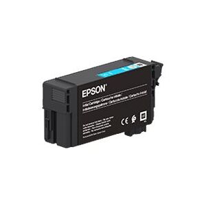 Epson T40D240 - 50 ml - cyan - original - blækpatron - for SureColor SC-T2100, SC-T3100, SC-T3100M, SC-T3100N, SC-T5100, SC-T5100M, SC-T5100N