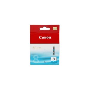 Canon CLI-8C - 13 ml - cyan - original - blækbeholder - for PIXMA iP3500, iP4500, iP5300, MP510, MP520, MP610, MP960, MP970, MX700, MX850, Pro9000