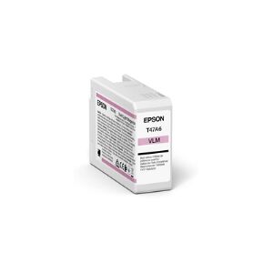 Epson T47A6 - 50 ml - levende lyserød - original - blækpatron - for SureColor SC-P900