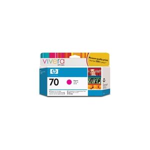 HP 70 - 130 ml - magenta - original - DesignJet - blækpatron - for DesignJet HD Pro MFP, T120, Z2100, Z3100, Z3100ps, Z3200, Z3200ps, Z5200, Z5400