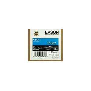 T5802 Cartucho de tinta (Epson T580200) cian