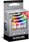 43XL Cartucho de tinta (Lexmark 18YX143) color