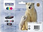 Epson 26 (T2616) Pack ahorro 4 colores