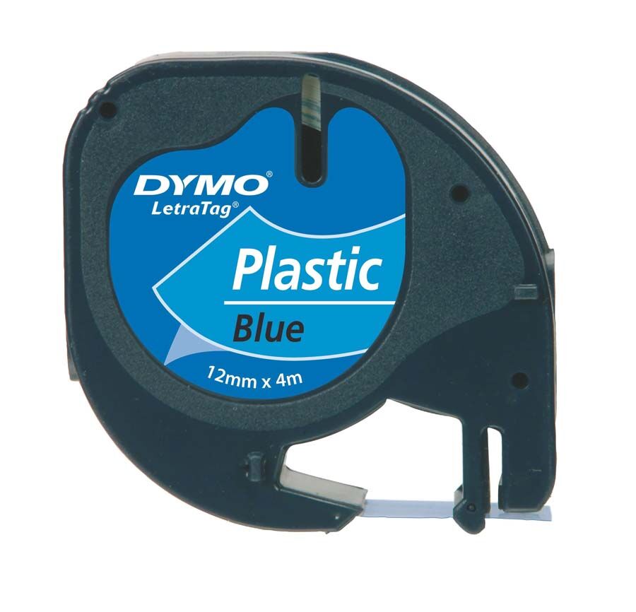 Dymo Cinta para rotular  LetraTag azul