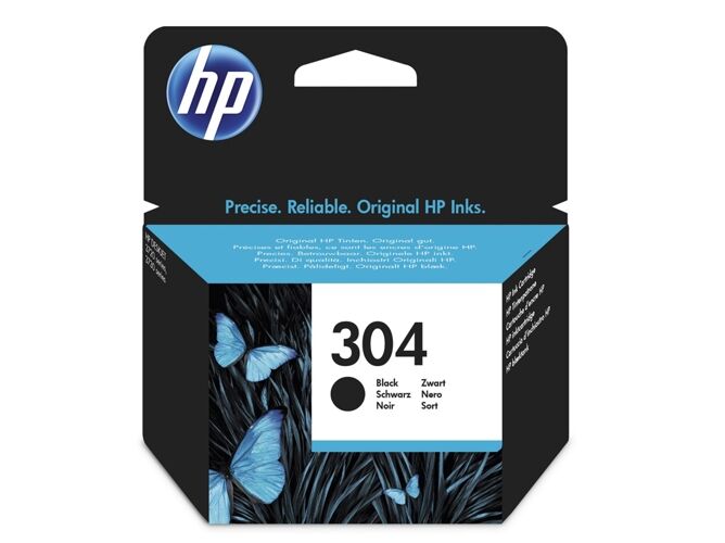 HP Cartucho de tinta Original HP 304 negro N9K06AE