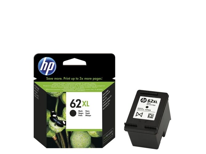 HP Cartucho de tinta HP 62XL negro original (C2P05AE)
