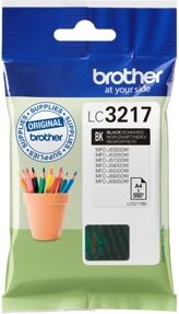 Brother Cartucho de tinta Original BROTHER LC3217BK Negro 550 páginas