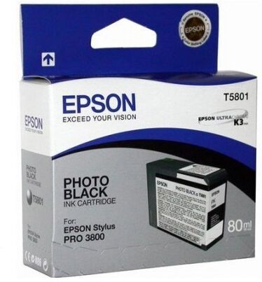 Epson Cartucho de tinta original EPSON, T5801 80 ml , Negro foto, C13T580100