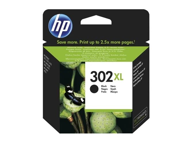 HP Cartucho de tinta HP 302 XL Negro (F6U68AE)
