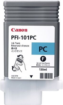 Canon Cartucho de tinta Original CANON PFI-101 Cián para imagePROGRAF iPF5000, iPF5100, iPF6000S, iPF6100, iPF6200