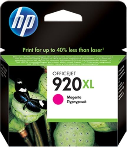 HP Cartucho de tinta HP 920XL magenta original (CD973AE)