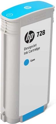 HP Cartucho de Tinta Original HP 728 F9J67A Cián para DesignJet T730, T830