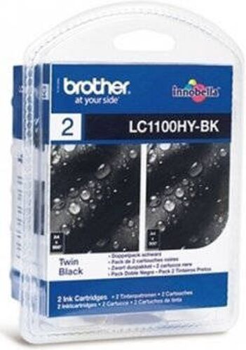 Brother Cartucho de tinta BROTHER LC-1100HYBKBP2DR