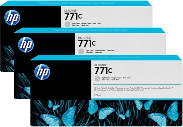 HP Pack cartuchos de tinta HP 771C - B6Y38A