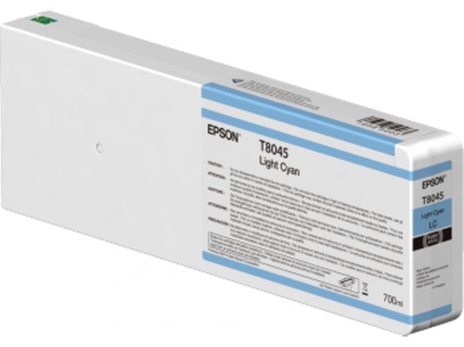 Epson Cartucho de tinta original EPSON 700 ml , Cian claro, C13T804500, T8045